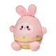 thumbnail image 4 of Conejo de Pascua de cáscara de huevo de peluche, adorno suave, colección de muñecos de conejito de peluche rosa, 4 of 9