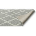 thumbnail image 6 of Well Woven Madison Shag Trellis Moroccan Area Rugs, Light Gray, 6 of 6