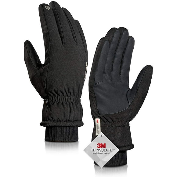 Winter Gloves Men Women - 3M -30℉ Waterproof Ski Glove