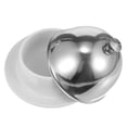 thumbnail image 4 of QUMONIN Ceramic Cupcake Stand with Clear Dome Cover and Butter Dish - Elegant Dessert Display for Parties and Kitchen, 4 of 7