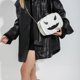 thumbnail image 5 of Bolso de Calabaza de Halloween, de Cuero, Informal, Tipo Bandolera, con Cadena, 5 of 6