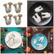 thumbnail image 2 of Pack Of 4 PU Miniature Mushroom Figurine Realistic Simulation Mushroom for Shop, 2 of 5