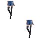 thumbnail image 3 of Medias altas Qarigey Calcetines Iris calentador muslo tipo 28, 3 of 6