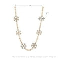 thumbnail image 4 of Regency International 60" Wood Bead with Snowflake Garland, 4 of 4