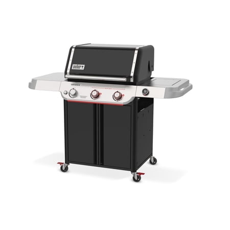 Weber Genesis E-325 39000 Btu 3 Burner Liquid Propane Gas Grill Black