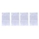 thumbnail image 1 of Tira de Parachoques ANGGREK 40 Piezas Transparente Adhesivo Reutilizable para Muebles 63 x 10 x 2.5 mm, 1 of 7