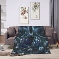 thumbnail image 6 of Dead By Daylight Dbd Bed Blanket Air Conditioner Quilt Ultra Soft Flannel Blanket All Season Fuzzy Blanket Reversible Fluffy Plush Blanket 40"X30", 6 of 7