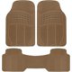 thumbnail image 1 of Alfombrillas para coches, camiones y SUV, juego de 3 alfombrillas para todo tipo de clima con diseño de ajuste universal, alfombrillas de coche duraderas con ranuras de captura, 1 of 4
