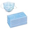 10-Pack Disposable Face Masks, 3-ply Breathable Dust Protection Masks, Elastic Ear Loop Filter Mask