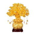 thumbnail image 2 of TISHITA Money Tree Statue Lucky Tree Figurine Tabletop Artwork Lucky Wealth Sculpture Ornament for Bedroom Office New Year Decoration M, 2 of 7