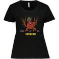 thumbnail image 3 of Inktastic Mardi Gras Come at Me Breaux Crayfish Women's Plus Size T-Shirt, 3 of 5