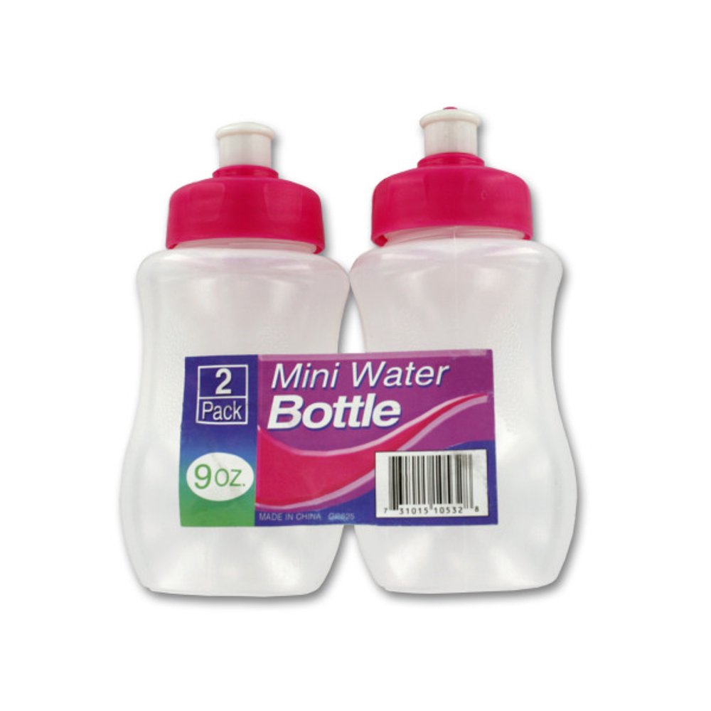 Mini Water Bottle Set, 25 Count