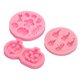 thumbnail image 4 of Moldes de silicona para fondant, para modelado de Halloween, para festivales de Halloween, utensilios para hornear hechos a mano, 7 estilos, estilo 5, 4 of 5