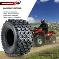thumbnail image 5 of 4 ATV Tires 22x7-10 & 20x11-9 Bombardier Can-Am DS250 GNCC Race Tire, 5 of 8