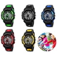 thumbnail image 2 of ER Relojes para niños Reloj deportivo digital para niños al aire libre Reloj multifunción Wate brillar  Electrónica, 2 of 5