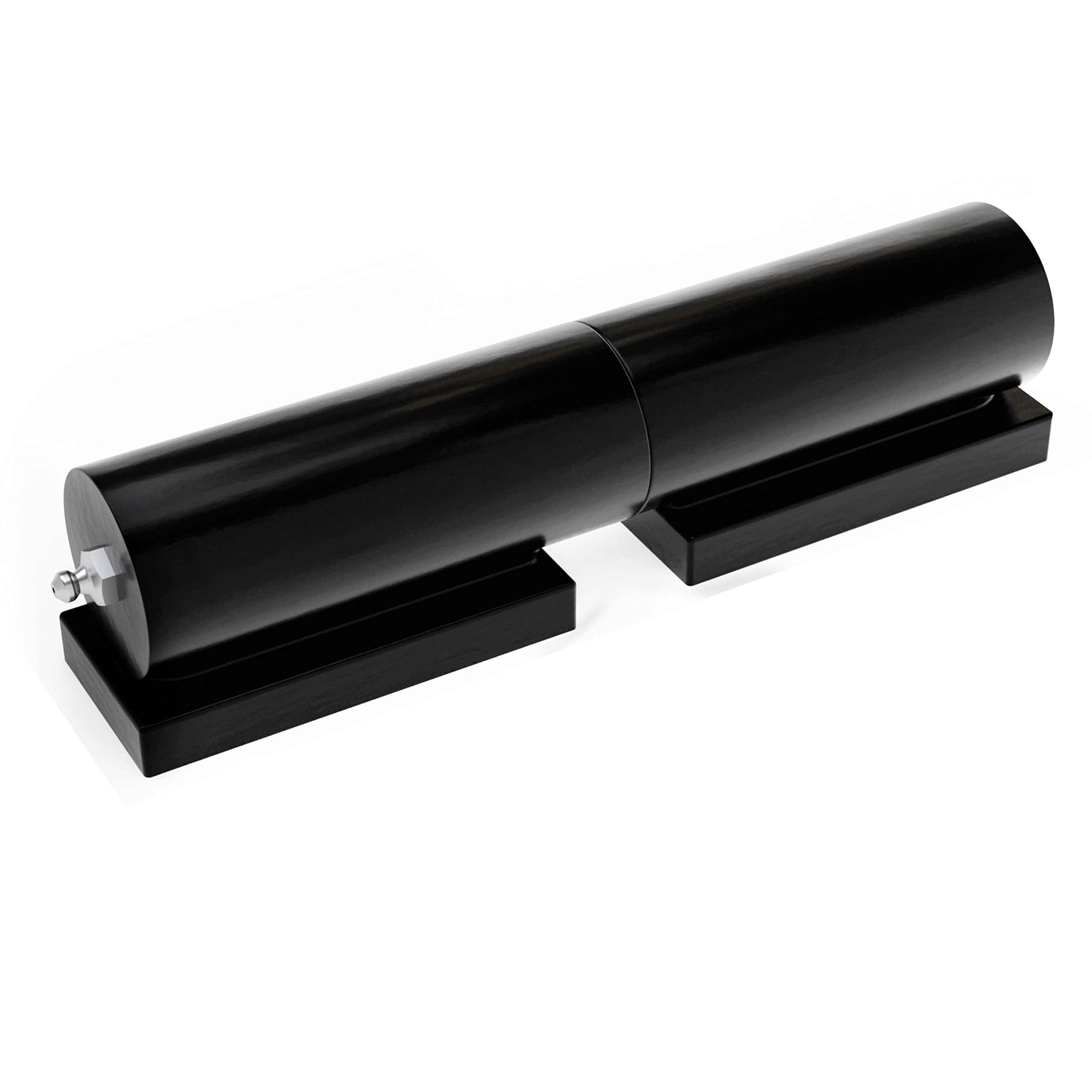 Heavy Duty Gate Hinges for Metal Gates - Retractable Driveway Guard - 5" Barrel Hinges - 2-Pack 450lb Capacity Weldable Hinges - Stainless Steel Hardware