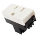 thumbnail image 2 of Contacto Sencillo Leviton Blanco 20 Piezas 15A 125-250V, 2 of 3