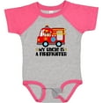 thumbnail image 3 of Inktastic Fireman Uncle is a Firefighter Boys or Girls Baby Bodysuit, 3 of 5