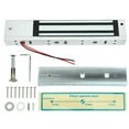 thumbnail image 2 of Cerradura magnética, DC12V 280 kg/617 lb Cerradura de puerta de montaje en superficie Cerradura magnética para el hogar diseñada para profesionales, 2 of 12