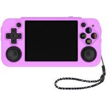 Silicone Protective Case for ANBERNIC RG35XX H Gaming Console Shock-Absorption, Non-Slip and Anti-Scratch Soft Cover Protector Drop Protection Ergonomic Design Protective Skin Cover