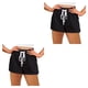 thumbnail image 2 of Minnieouse Pantalones cortos Running Workout Pantalones cortos Training Sweatpants Ropa de verano Negro M 2piezas Minnieouse CBP334127, 2 of 5