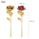 thumbnail image 4 of Toystoory 24K chapado en oro de tallo largo Flor de rosa artificial Romántico Día de San Valentín Amante Regalo Adornos para el hogar Kits de decoración para fiestas No.6 Toystoory HA024592-06, 4 of 6