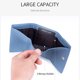 thumbnail image 5 of Mini Wallet Small Women's Top Layer Cowhide Foldable Portable Slim Design for Office, Wallet for Travel, Leather Material Compact Storage, Credit Card Holder, for Bedroom, 5 of 8