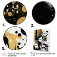 thumbnail image 3 of DESIGN ART Designart "Golden Fluidity Of Womanhood Iii" Modern Woman Canvas Print 24 in. wide x 32 in. high, 3 of 5