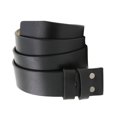 thumbnail image 4 of Yunhgft Belt Replacement Men's Leather Strap Adjustable Waist Belt without Buckle Black. 120cm, 4 of 7