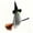 Black, variant on Cadancy Hanging Flying Witch Ghost Decoration Halloween Outdoor Porch Yard Decor Scary Black Cloak Broomstick Prop Screaming Scarecrow Spooky Tree Hanger Party Haunteds House Display