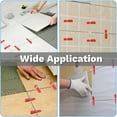 thumbnail image 2 of High-Performance Tile Leveling System, Ergonomic Pliers & Disposable Clips For Consistent Ceramic Installation, Leveler Set Ensures Uniform Grout Joint, Tailored For Both Pros & Novices (601 Pieces), 2 of 5