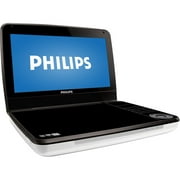 Philips PD9000/37 9" Portable DVD Player, Black/White, Refurbished
