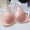 Pink, variant on MGDXOX Women Crisscross Thin Strap Floral Lace Underwire Bra Push Up Side Smoothing Elegant Everyday Bra Pink 85C
