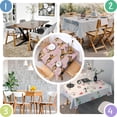 thumbnail image 4 of German Shepherd Square Tablecloth,Waterproof Square Table Cover,Wipeable Spillproof Washable Table Cover for Home Kitchen Party Decor 60"x60"(152x152cm), 4 of 6