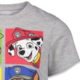 thumbnail image 5 of Paw Patrol Chase Marshall Rubble Little Boys 2 Pack T-Shirts Toddler to Big Kid, 5 of 5