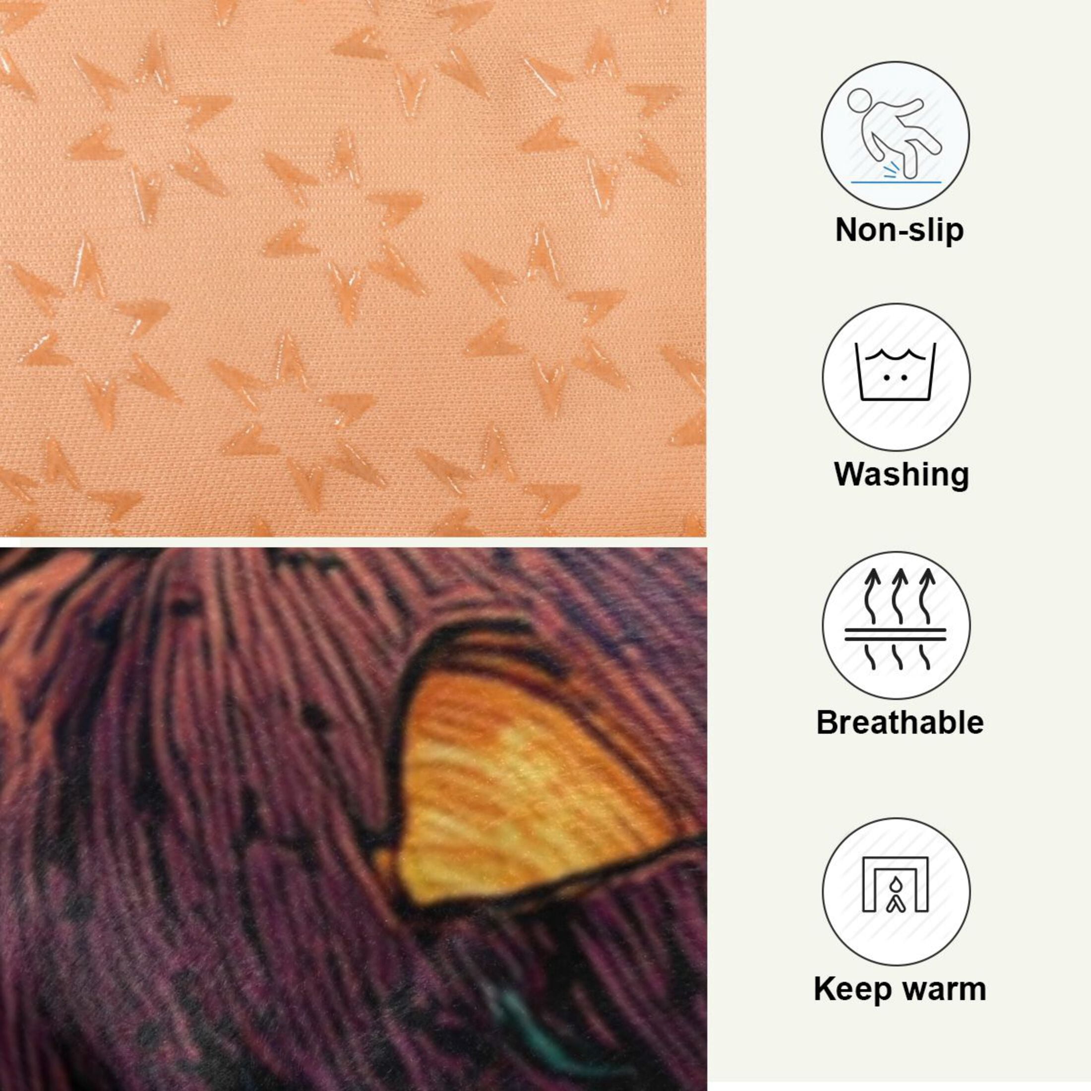 Qxltty Pranking Pumpkin Ped Pad Wear-resistant and Hard to Bite Through Sleeping Pad for Small Medium Large Dogs Winter Pet Bed 36×24in