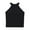 Black, variant on JIUKE Womens Built-In Bra Tank Tops Summer Padded Workout Crop Tops Casual Sleeveless Sports Shirts Size XL