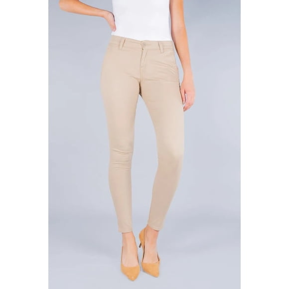 Pantalon Oggi Jeans De Gabardina Dama Chinos Skinny