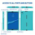 thumbnail image 3 of For Lenovo Tab M10 FHD Plus TB-606FXM 10.3 Inch Tablet Cover Soft Silicone Rugged Case Raspberry Lenovo M10 Plus 10.3, 3 of 6