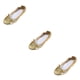 thumbnail image 1 of Qarigey Zapatillas de Ballet con suela, zapatos de PU para danza del vientre, zapatos de entrenamiento para el vientre, zapatillas de Ballet, Type1 NO1, 1 of 6