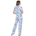 thumbnail image 4 of White Mark Ensemble de Pyjama Tropical à Manches Courtes pour Femmes, 4 of 6