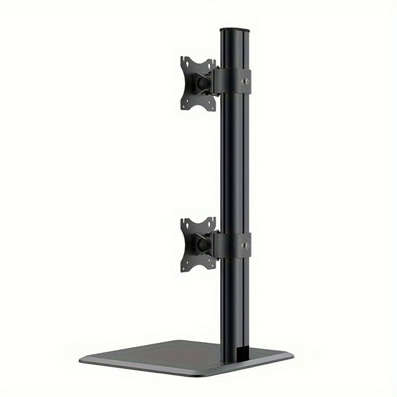 1pc BEWISER Dual Monitor Stand - Vertical Heavy Duty Monitor Riser Fits Two 17 To 49