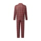 thumbnail image 4 of Pijamas navideños familiares a juego, camisetas a cuadros y pantalones con cintura elástica, pelele para bebé., 4 of 10