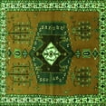 thumbnail image 1 of Ahgly Company Indoor Square Persian Green Traditional Area Rugs, 6' Square, 1 of 1