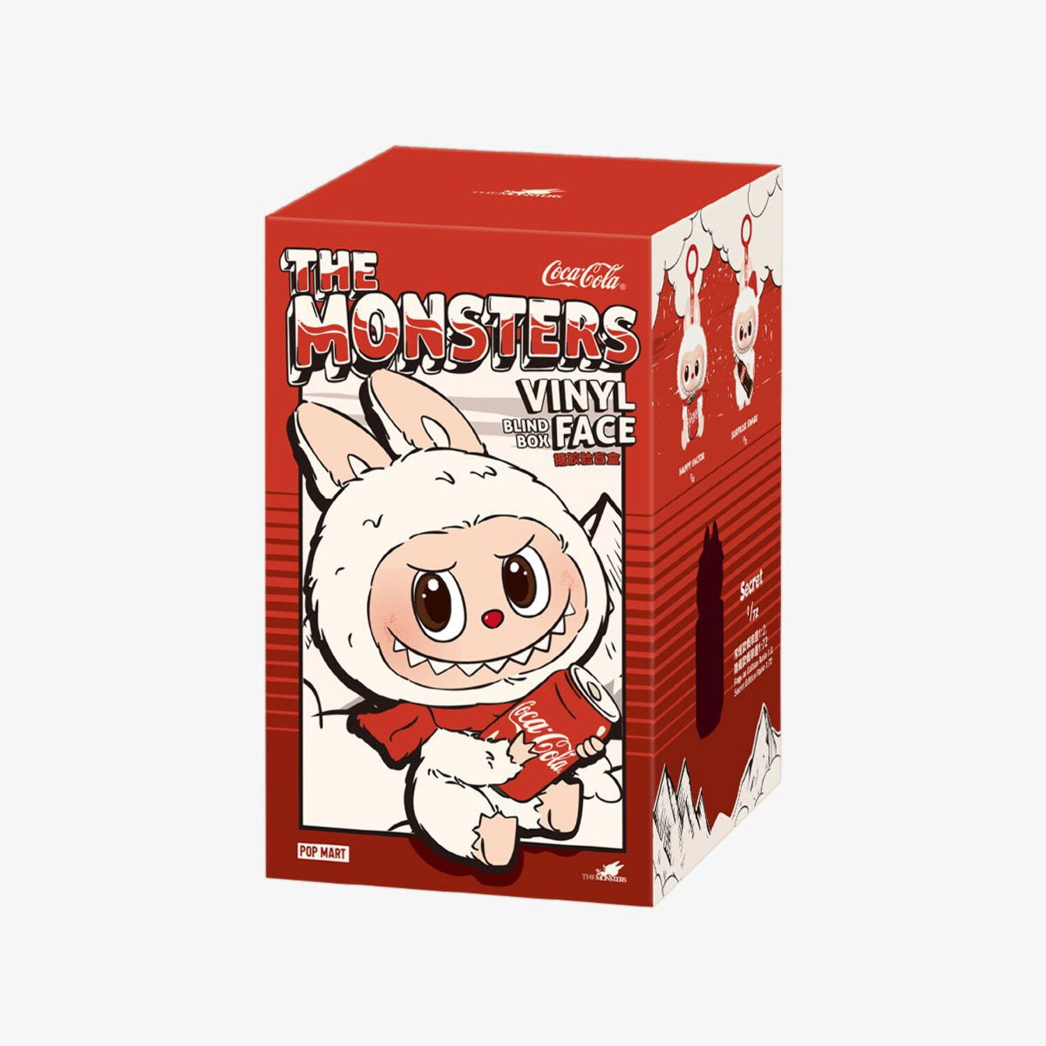 POP MART: THE MONSTERS Coca-Cola Vinyl Face - 1 Blind Box