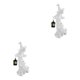 thumbnail image 4 of Estatua de Halloween Cateissary Escultura de Linternas de Resina Interiores y Exteriores, 4 of 6