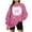 A, variant on Alkepwun Breast Cancer Sweatshirt for Women Casual Crewneck Oversized Sweatshirt Fashion Pink Ribbon Sunflower Print Shirt Breast Cancer Awareness Long Sleeve Pullover Tops