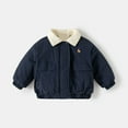 thumbnail image 2 of Boys Lightweight Quilted Padded Jacket With Color Design For Kids Winter Warm Outerwear Coats, 2 of 5