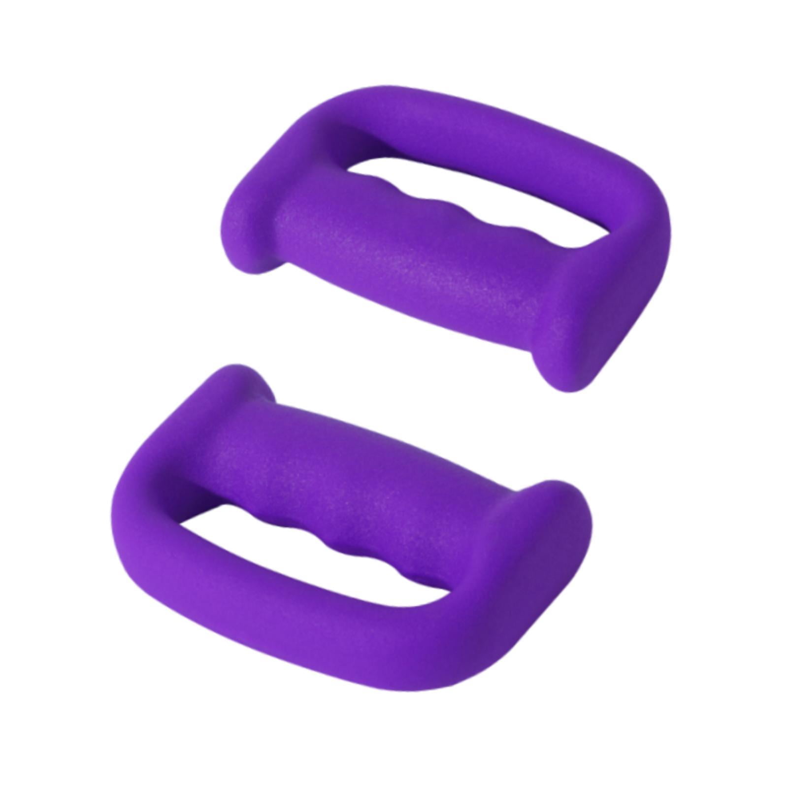 Baoblaze 2 Pieces Boxing Dumbbells D Shape Grip Hand Weight for Aerobics Exercises Walkin