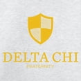 thumbnail image 3 of CafePress - Delta Chi Vertical Yellow Logo Sweatshirt - Crew Neck Sweatshirt, 3 of 4
